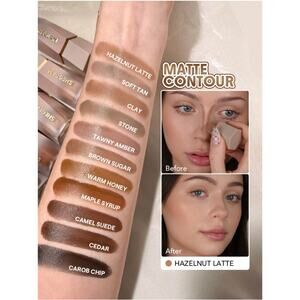 SHEGLAM Sun Sculpt Liquid Contour – Hazelnut Latte | Matte Finish,ormula